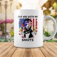 Womens Lincoln 4Th Of July Ive Had Both My Shots Funny Men Women V-Neck Coffee Mug Unique Gifts