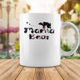 Womens Mama Bear Mom Life - Floral Heart Top Gift Boho Outfit Coffee Mug Unique Gifts