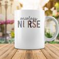 Womens Oncology Nurse Leopard Print Nursing School Women Coffee Mug Unique Gifts
