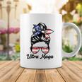 Womens Pro Trump Ultra Mega Messy Bun Coffee Mug Unique Gifts