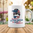 Yes Im An Ultra Maga Girl Proud Of It Usa Flag Messy Coffee Mug Funny Gifts