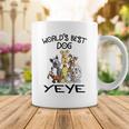 Yeye Grandpa Gift Worlds Best Dog Yeye Coffee Mug Funny Gifts