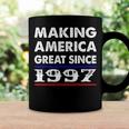 1997 Birthday Making America Great Since 1997 Coffee Mug Gifts ideas