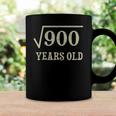 30 Years Old 30Th Birthday Give Idea Square Root Of 900 Vintage Birthday Coffee Mug Gifts ideas