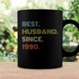 31St Wedding Anniversary Best Husband Since 1990 Coffee Mug Gifts ideas
