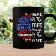 4Th Of July Sunflower Home Of The Free Because Of The Brave Coffee Mug Gifts ideas