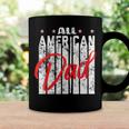 All American Dad Retro 4Th Of July Cool & Funny Melanin Art Coffee Mug Gifts ideas