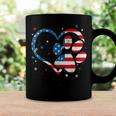 American Flag Patriotic Dog & Cat Paw Print - 4Th Of July Coffee Mug Gifts ideas