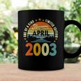 Awesome Since April 2003 Vintage 19Th Birthday Coffee Mug Gifts ideas