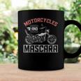 Bike Rider Women Motorcycle Biker Mascara Biking Biker Coffee Mug Gifts ideas