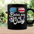 Born On 4Th Of July Birthday Sunglasses Fireworks Patriotic Coffee Mug Gifts ideas