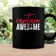 Captain Awesome Funny Sailing Boating Sailor Boat Coffee Mug Gifts ideas