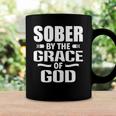 Christian Jesus Religious Saying Sober By The Grace Of God Coffee Mug Gifts ideas