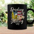 Cornhole Beer Drinking Em Sinking Em 4Th Of July Coffee Mug Gifts ideas
