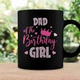 Dad Of The Birthday Girl Cute Pink Matching Family Coffee Mug Gifts ideas