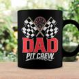 Dad Pit Crew Race Car Birthday Party Racing Family Coffee Mug Gifts ideas