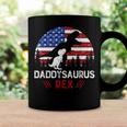 Dadasaurus Rex 4Th Of July Gifts Dinosaur Dad Us Flag T-Shir Coffee Mug Gifts ideas