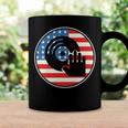 Dj Player Dad Disc Jockey Us Flag 4Th Of July Mens Gift Coffee Mug Gifts ideas