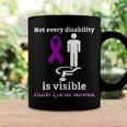 Every Disability Is Visible Aicardi Syndrome Awareness Purple Ribbon Aicardi Syndrome Support Aicardi Syndrome Awareness Coffee Mug Gifts ideas