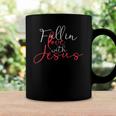 Fall In Love With Jesus Religious Prayer Believer Bible Gift Coffee Mug Gifts ideas