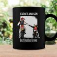 Father And Son Best Buddies Forever Fist Bump Dirt Bike Coffee Mug Gifts ideas
