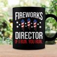 Fourth Of July 4Th July Fireworks Boom Fireworks Director Coffee Mug Gifts ideas