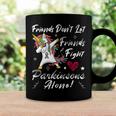 Friends Dont Let Friends Fight Parkinsons Alone Grey Ribbon Parkinsons Parkinsons Awareness Coffee Mug Gifts ideas