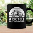 Funny Bicycle I Ride Fun Hobby Race Quote A Bicycle Ride Is A Flight From Sadness Coffee Mug Gifts ideas