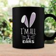 Funny Cute Pastel Purple Bunny Im All Ears Rabbit Happy Easter Day Gift For Girls Women Mom Mommy Family Birthday Holiday Christmas Coffee Mug Gifts ideas