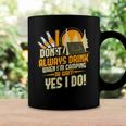 Funny Drunk Drinking Camper Camping Coffee Mug Gifts ideas