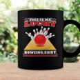 Funny Lucky Bowling Lover Graphic For Women And Men Bowler Coffee Mug Gifts ideas