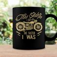 Funny Motorcycle Biker Grandpa Vintage Bikers Birthday Gift Coffee Mug Gifts ideas