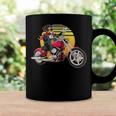 Funny Rottweiller Dog Biker 4Th Of July Biker Dog Dad Coffee Mug Gifts ideas