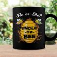 Gender Reveal He Or She Uncle To Bee Coffee Mug Gifts ideas