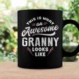 Granny Grandma Gift This Is What An Awesome Granny Looks Like Coffee Mug Gifts ideas