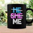 He She Me Nonbinary Non Binary Agender Queer Trans Lgbtqia Coffee Mug Gifts ideas