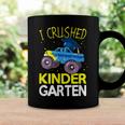I Crushed Kindergarten Monster Truck Graduation Boys Coffee Mug Gifts ideas