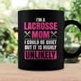 Im A Lacrosse Mom Funny Mothers Day Lacrosse Sports Coffee Mug Gifts ideas