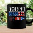 Im Her Sparkler 4Th Of July American Pride Matching Couple Coffee Mug Gifts ideas