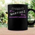 Its A Martinez Thing You Wouldnt UnderstandShirt Martinez Shirt For Martinez Coffee Mug Gifts ideas