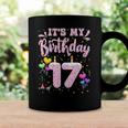 Its My 17Th Birthday Girl Doughnut Happy 17 Years Old Teens Coffee Mug Gifts ideas