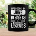 June 1963 Birthday Life Begins In June 1963 Coffee Mug Gifts ideas