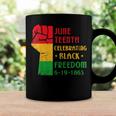 Junenth Celebrate Black Freedom 1865 June 19Th Men Women Coffee Mug Gifts ideas