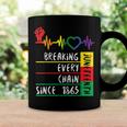 Juneteenth Breaking Every Chain Since 1865 Coffee Mug Gifts ideas