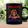 Juneteenth Is My Independence Day 4Th July Black Afro Flag Coffee Mug Gifts ideas