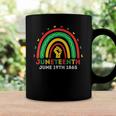 Juneteenth June 19Th 1865 Ancestors Rainbow 2022 June Teenth Coffee Mug Gifts ideas