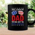 Just A Regular Dad Trying Not To Raise Liberals Voted Trump Coffee Mug Gifts ideas
