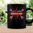 Lets Drink And Blow This Funny 4Th Of July Beer Drinking Coffee Mug Gifts ideas