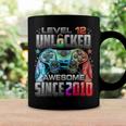 Level 12 Unlocked Awesome Since 2010 12Th Birthday Gaming Coffee Mug Gifts ideas