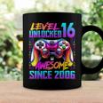 Level 16 Unlocked Awesome Since 2006 16Th Birthday Gaming Coffee Mug Gifts ideas
